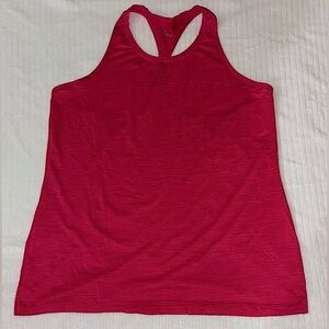 Athleta Pink Airy Racerback Athletic Tank Top Women’s Size XL